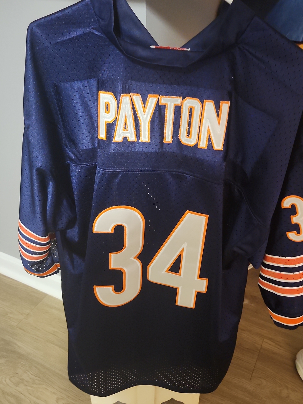 Mitchell &Ness Stitched Chicago Bears Walter Payton#34 1975 Throwback Jersey2xl